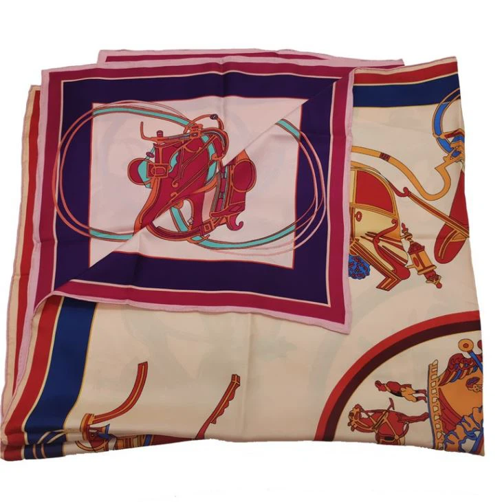 Double-sided 100% Silk Scarf